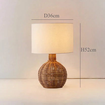 Japandi bedside lamp