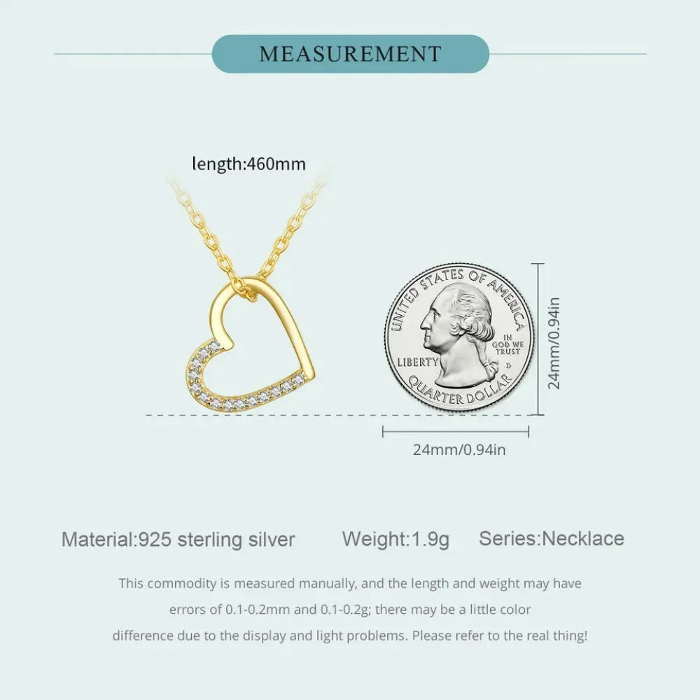 Collier à Chaîne en Argent Sterling 925 Véritable pour Femme - Bijoux Fins 46 cm