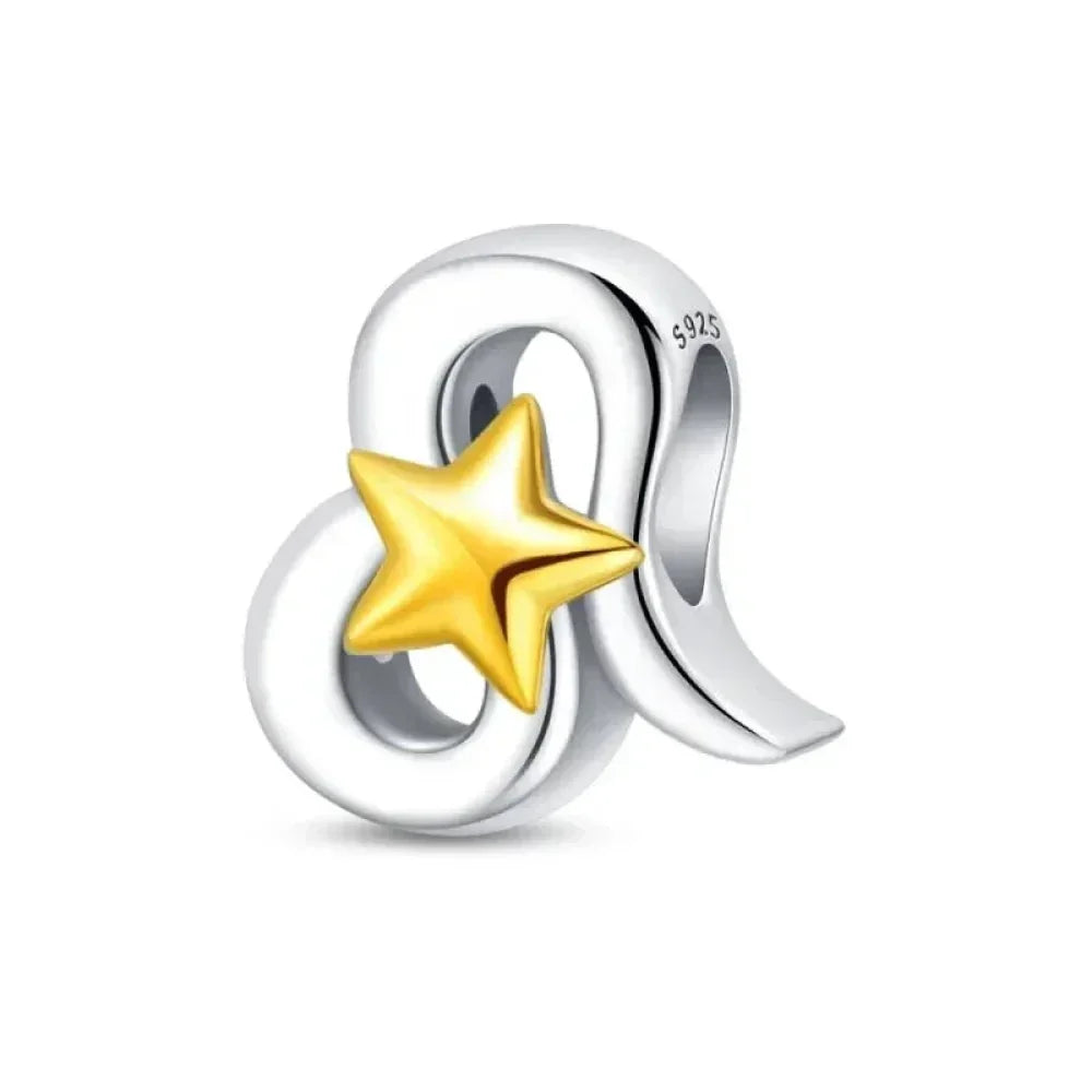 Breloque Zodiaque Délicate en Argent 925 : Personnalisez Votre Bracelet Avec Votre Constellation