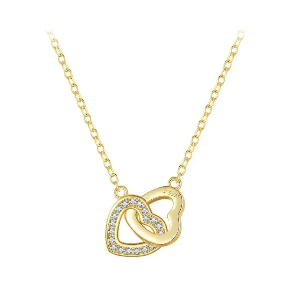 Collier avec pendentif cœur en argent sterling 925 - Cadeau idéal pour la Saint-Valentin