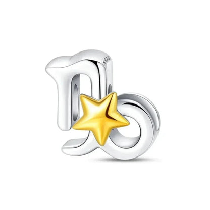 Breloque Zodiaque Délicate en Argent 925 : Personnalisez Votre Bracelet Avec Votre Constellation