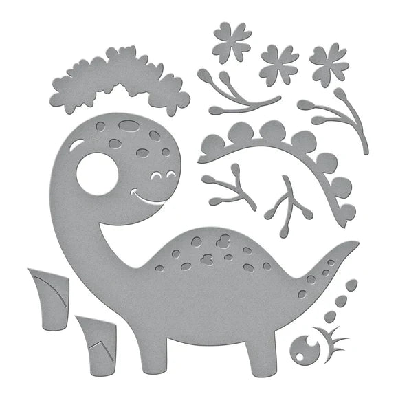 Matrices de découpe Dinosaure Anniversaire de la collection Monster Birthday
