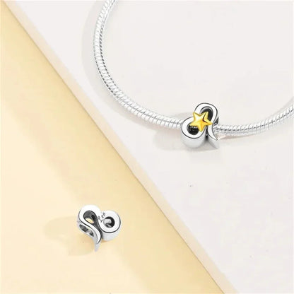 Breloque Zodiaque Délicate en Argent 925 : Personnalisez Votre Bracelet Avec Votre Constellation