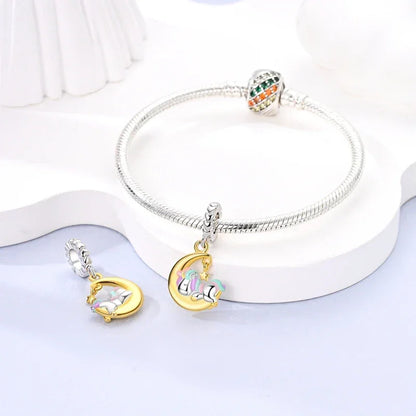Breloque Licorne Onirique en Argent Sterling