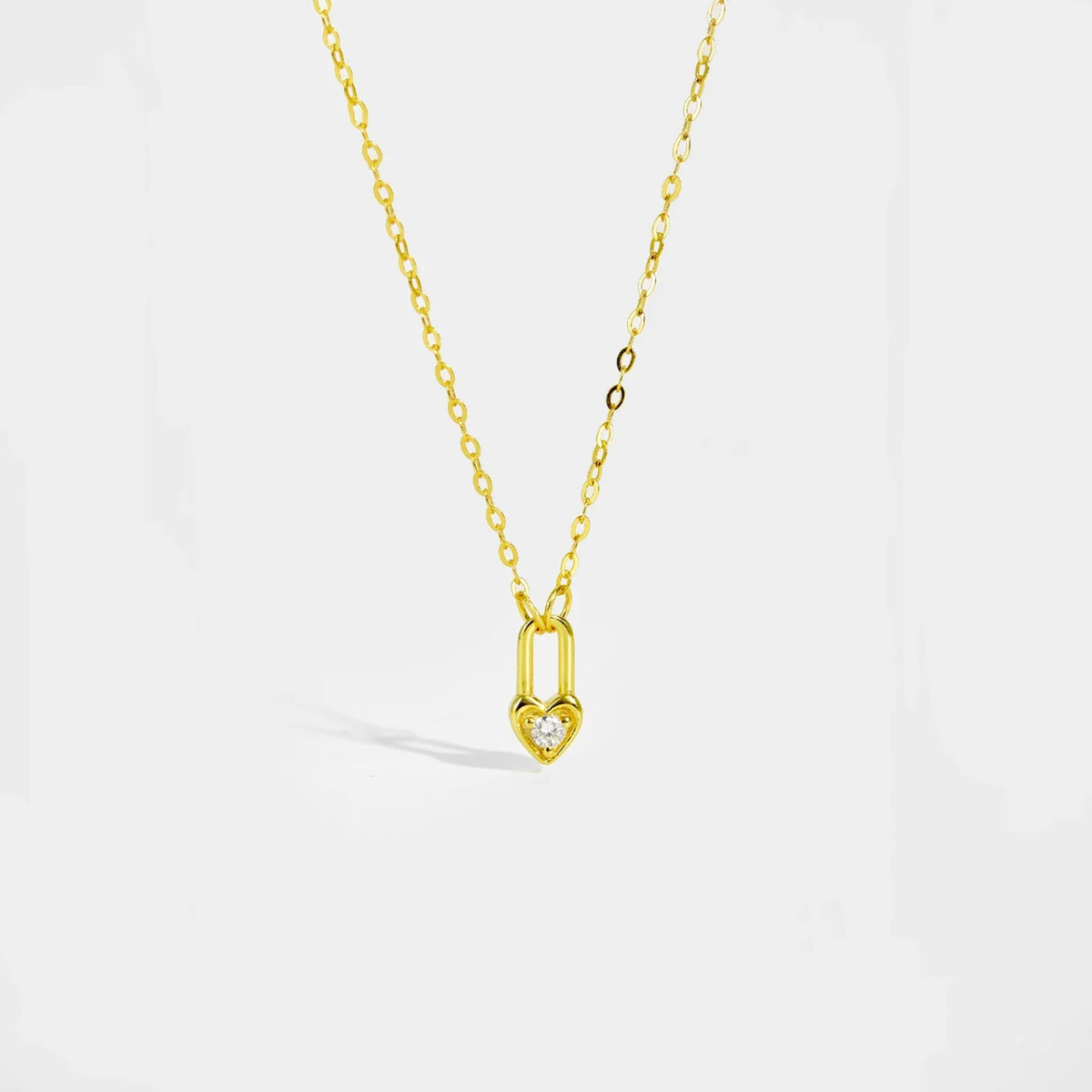 Pendentif Cœur en Argent Sterling