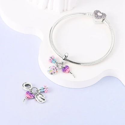 Breloque d'anniversaire Festive Fun en argent sterling