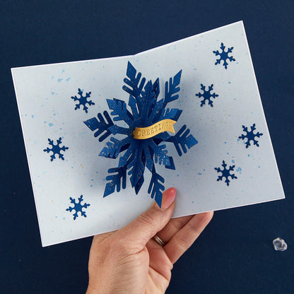 Matrices de découpe Flocon de Neige Pop-Up de la collection Bibi's Snowflakes par Bibi Cameron