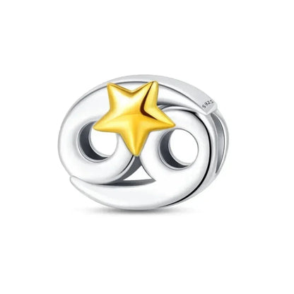 Breloque Zodiaque Délicate en Argent 925 : Personnalisez Votre Bracelet Avec Votre Constellation