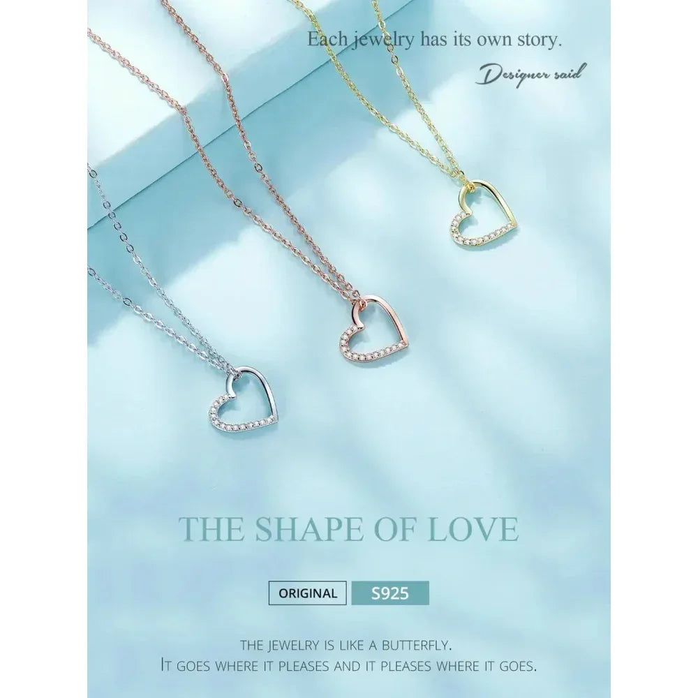 Collier à Chaîne en Argent Sterling 925 Véritable pour Femme - Bijoux Fins 46 cm