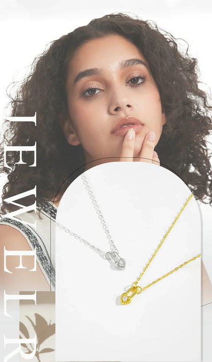 Pendentif Cœur en Argent Sterling