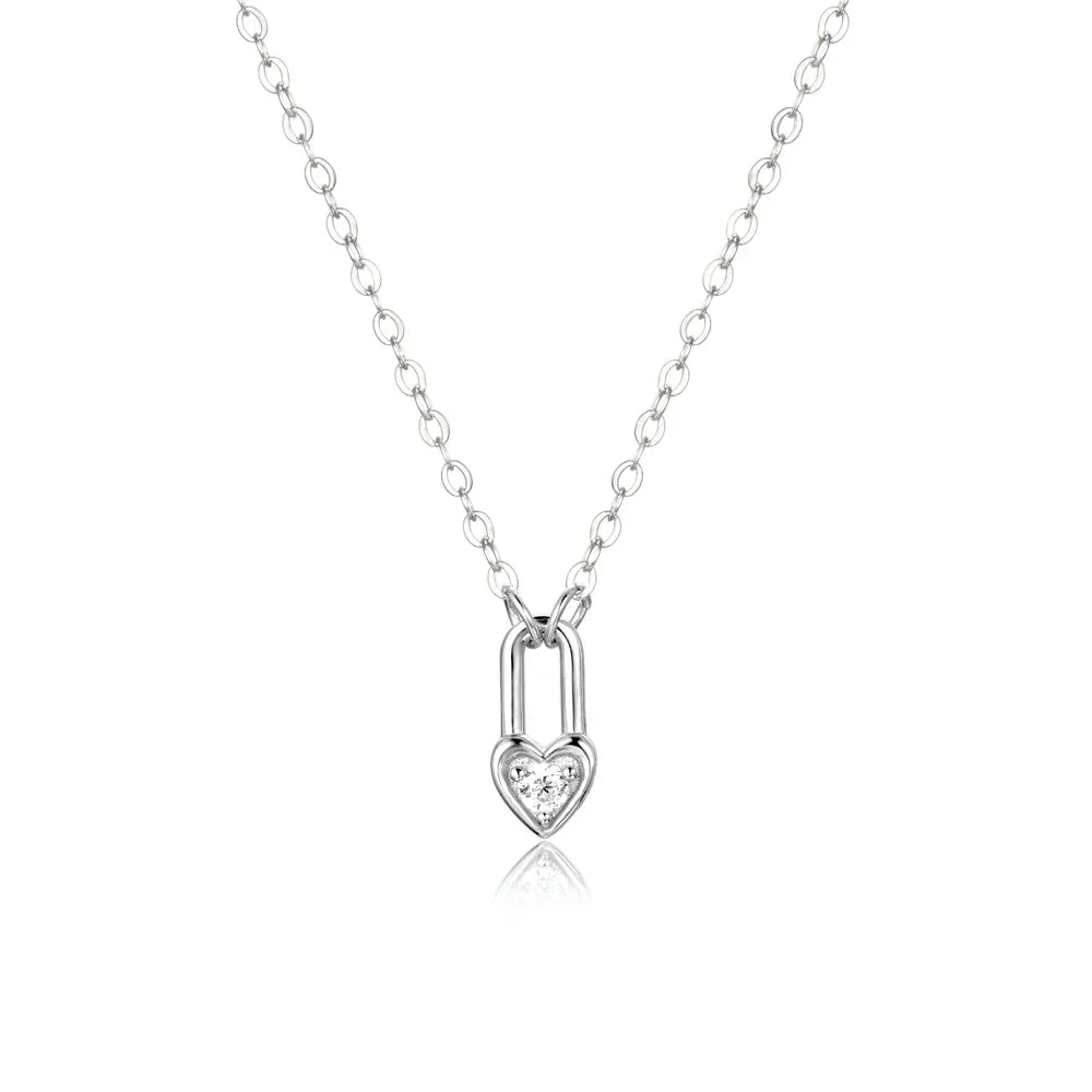 Pendentif Cœur en Argent Sterling