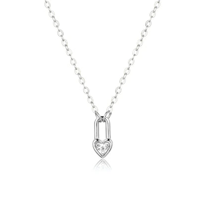 Pendentif Cœur en Argent Sterling
