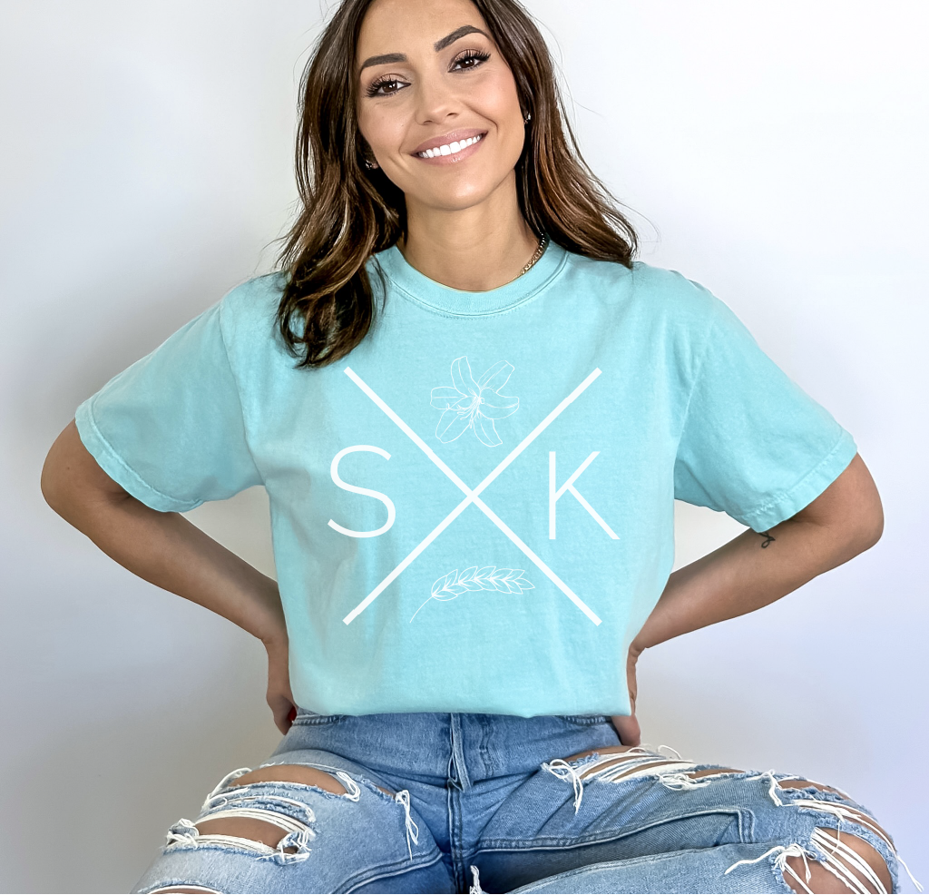 T-shirt unisexe SASK X | Vêtements Saskatchewan