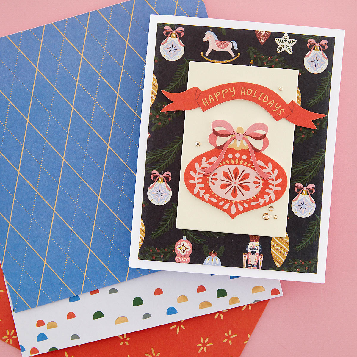Bloc de papier Casse-Noisette de la collection Nutcracker Sweet