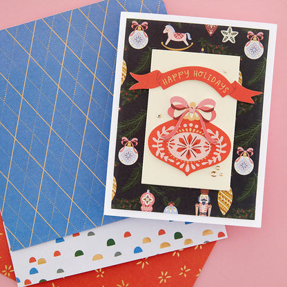 Bloc de papier Casse-Noisette de la collection Nutcracker Sweet