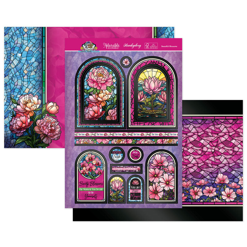 Collection de Luxe de Découpes "Belles Fleurs"