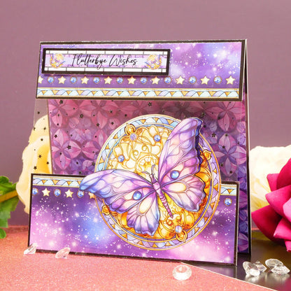 Stained Glass Mystical Worlds Luxury Foiled Acetate