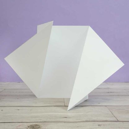 Formes & enveloppes de luxe - Pli décalé