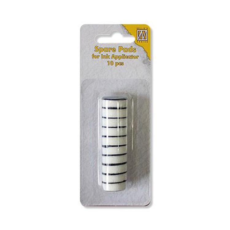 Tampons Mousse Estompe Encre Nellie's Choice - Lot de 10 ronds petits
