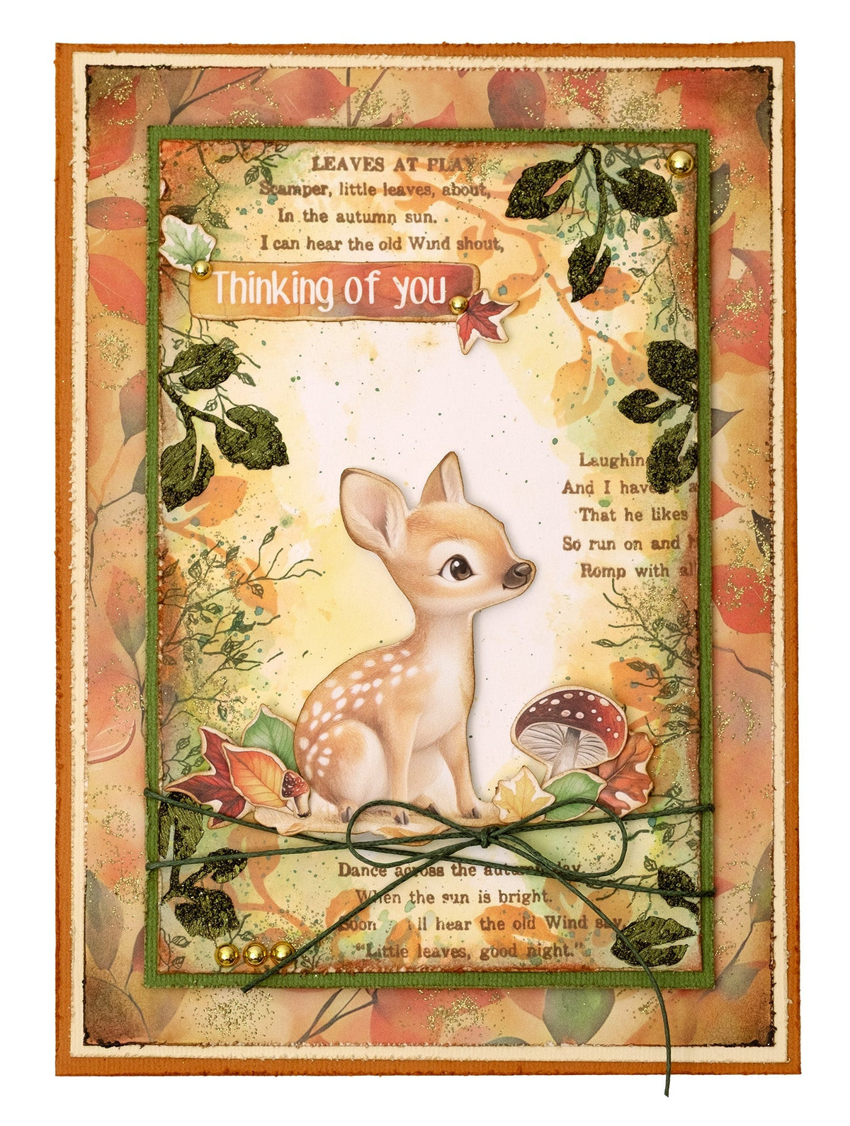 SL Paper Elements Leaves, Animals & Houses Charming Autumn 108 Pieces
