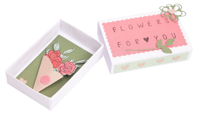 SL Tampon transparent Boîte d'allumettes Love Essentials 74x100x4mm 1 PC n°142