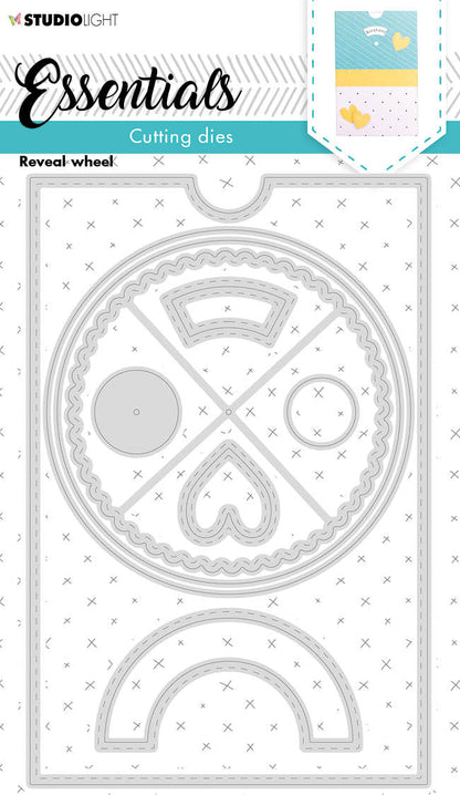 SL Matrice de Découpe Roue Révélatrice Essentiels 95x145x1mm 1 pc n°166