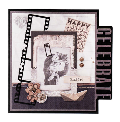 SL Matrice de découpe Mots Doux de Célébration Essentiels 58x152x1mm 4 pièces n°215