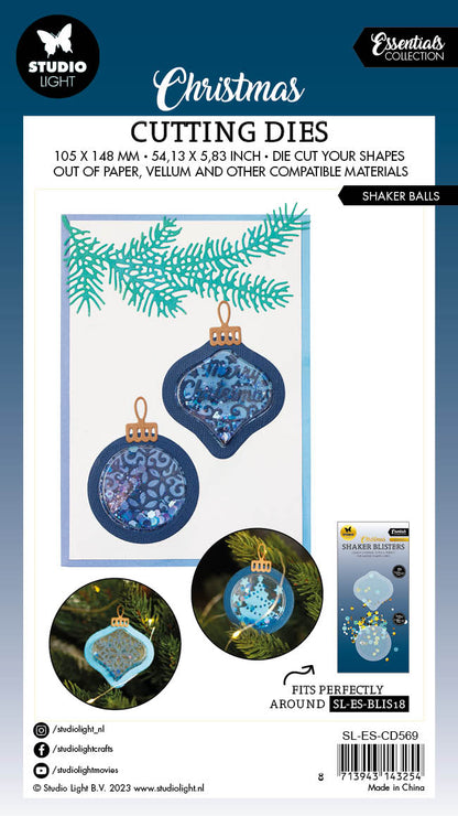 SL Matrices de découpe Shaker Balls Essentials 107x150x1mm 10 PC n°569