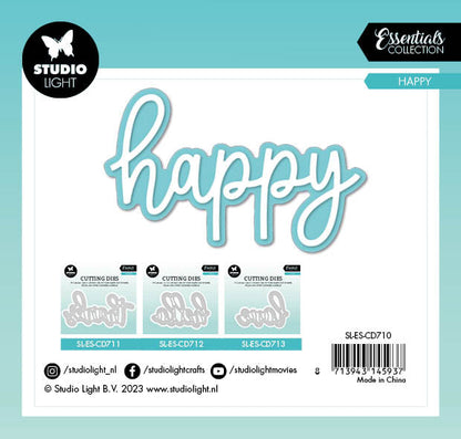 SL Matrice de découpe Happy Essentials 105x100x1mm 2 PC n° 710