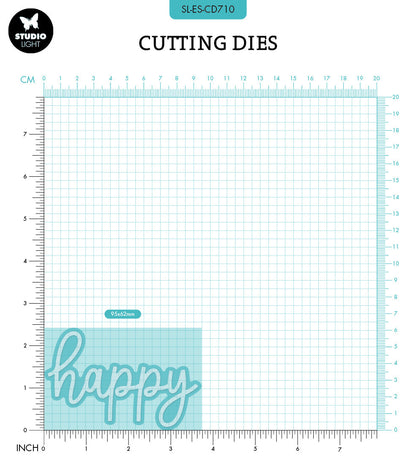 SL Matrice de découpe Happy Essentials 105x100x1mm 2 PC n° 710