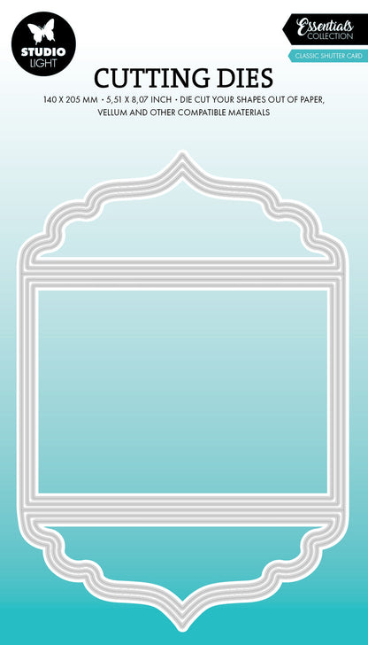 SL Matrices de découpe Volet classique Essentiels pour carte 7 pièces