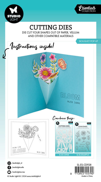 SL Cutting Die Bouquet Pop-Up Essentials 13 PC