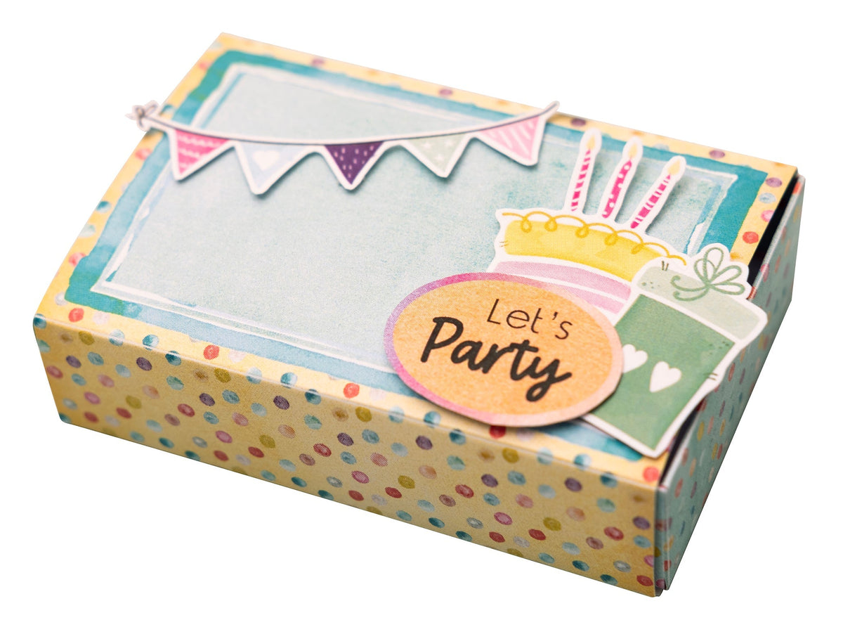 SL DIY Coffrets cadeaux Hip Hip Hooray Blocs de papier Essentiels 12 F