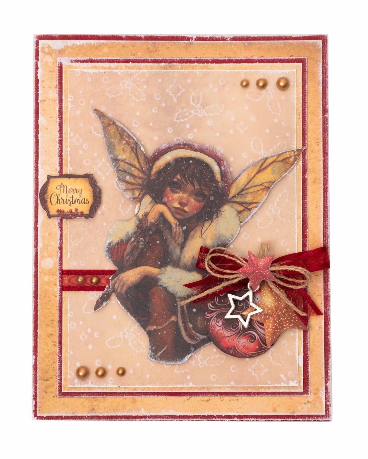 SL Embossing Folder Holly Sparkles Essentials 1 Piece