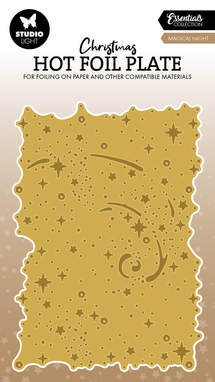 SL Hot Foil Plate Magical Night Essentials 1 Piece