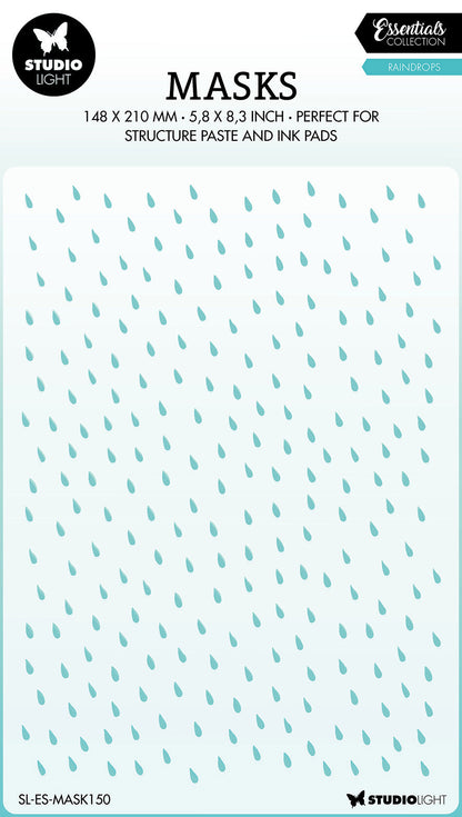 SL Mask Raindrops Essentials 150x210x1mm 1 pc n°150