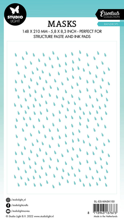 SL Mask Raindrops Essentials 150x210x1mm 1 pc n°150