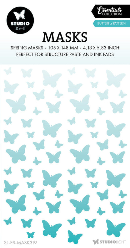 SL Masque Papillons Fond Essentiels 1 PC