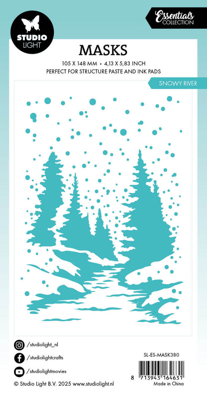 Masque SL Snowy River Essentials 105x148x1mm 1 pièce