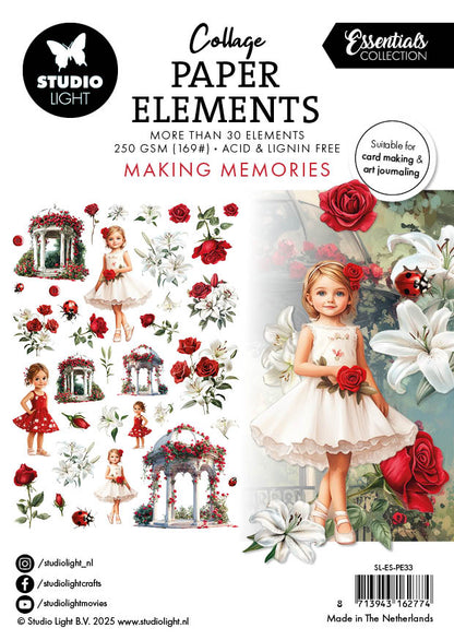 SL Paper Elements Souvenirs Indispensables 35 Pièces