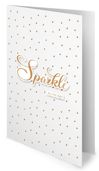 SL Cartes effet aluminium motifs bronze essentiels 24 feuilles