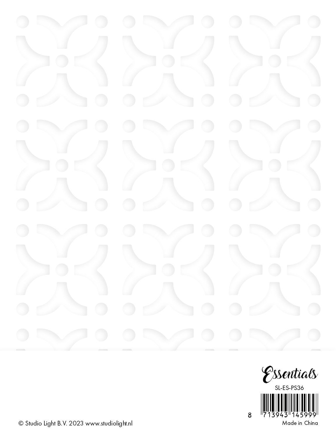 SL Set de papier Feuilles découpées Essentials 108x140x6mm 18 pièces nr.36