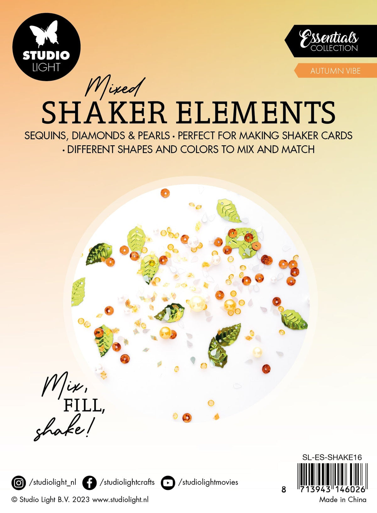 SL Shaker Elements Autumn Vibe Essentials 151x111x12mm 6 PC n°16