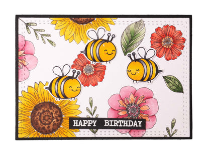 SL Clear Stamp Blooming Dream Essentials 148x105x3mm 13 PC n°326