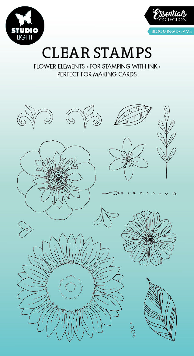 SL Clear Stamp Blooming Dream Essentials 148x105x3mm 13 PC n°326