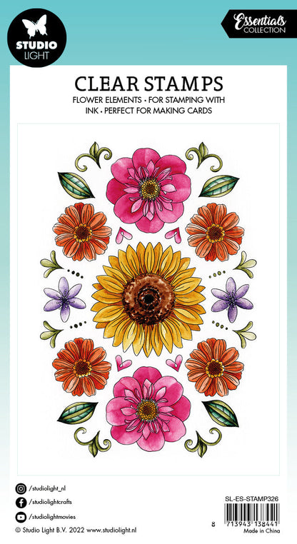 SL Clear Stamp Blooming Dream Essentials 148x105x3mm 13 PC n°326
