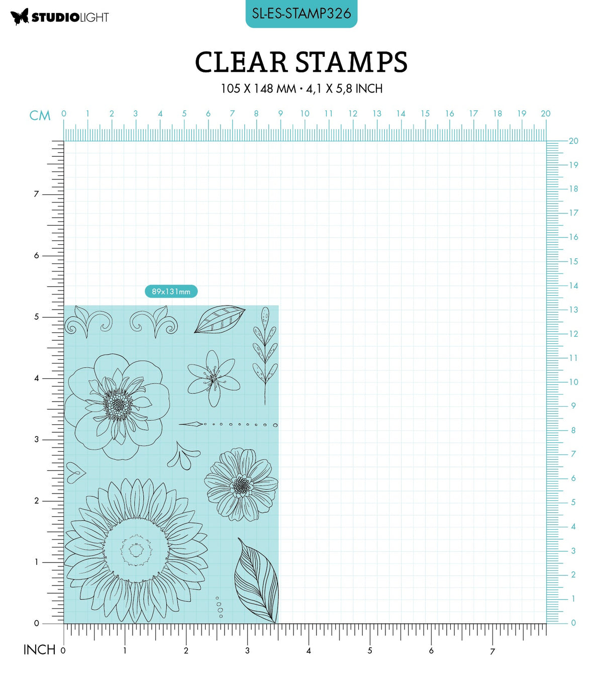 SL Clear Stamp Blooming Dream Essentials 148x105x3mm 13 PC n°326