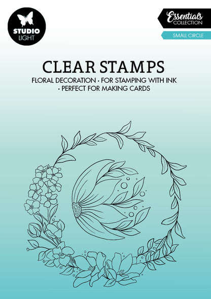 SL Tampon Transparent Petits Cercles Essentiels 93x95x3mm 2 PC n°361