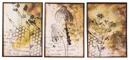SL Tampon transparent Nid d'abeille Fond Essentiels 1 pièce