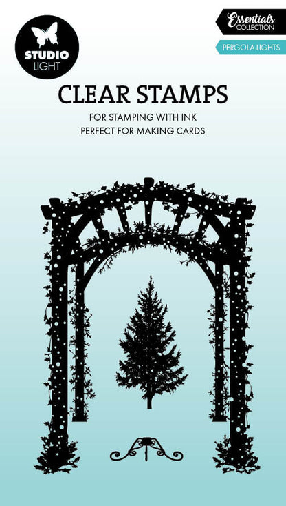 SL Clear Stamp Pergola Lights Essentials 68x88x3mm 3 Pieces